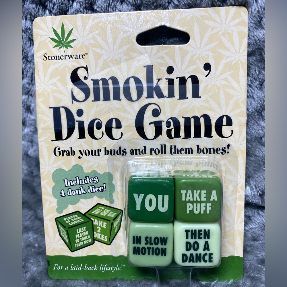 Smokin’ Dice Game - Stonerware - Unopened Package